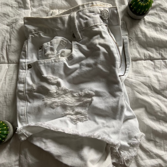 Garage Ripped Jean Shorts